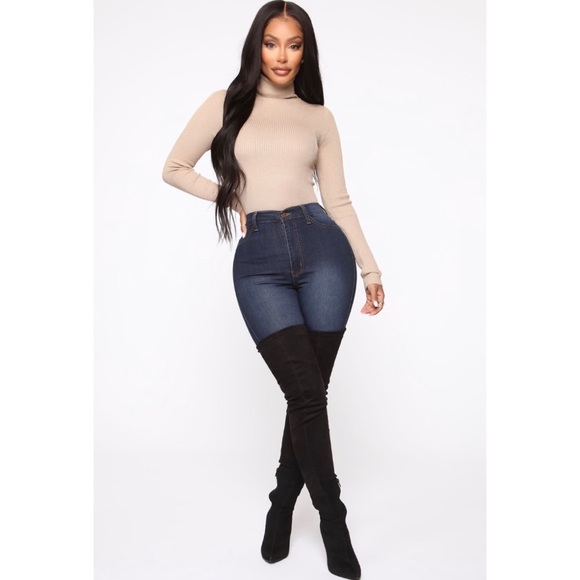 Fashion Nova Classic High Waist Skinny Jeans - Picture 2 of 3